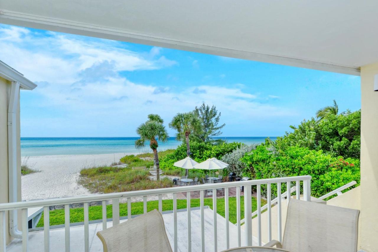 Laplaya 201C Breathtaking Gulf Panorama From This Corner End Unit With A Private Stairway To The Beach Longboat Key Exterior foto